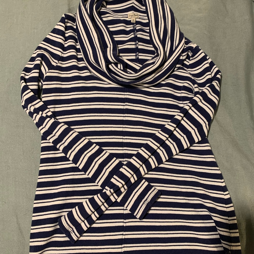 Cowl neck sweater